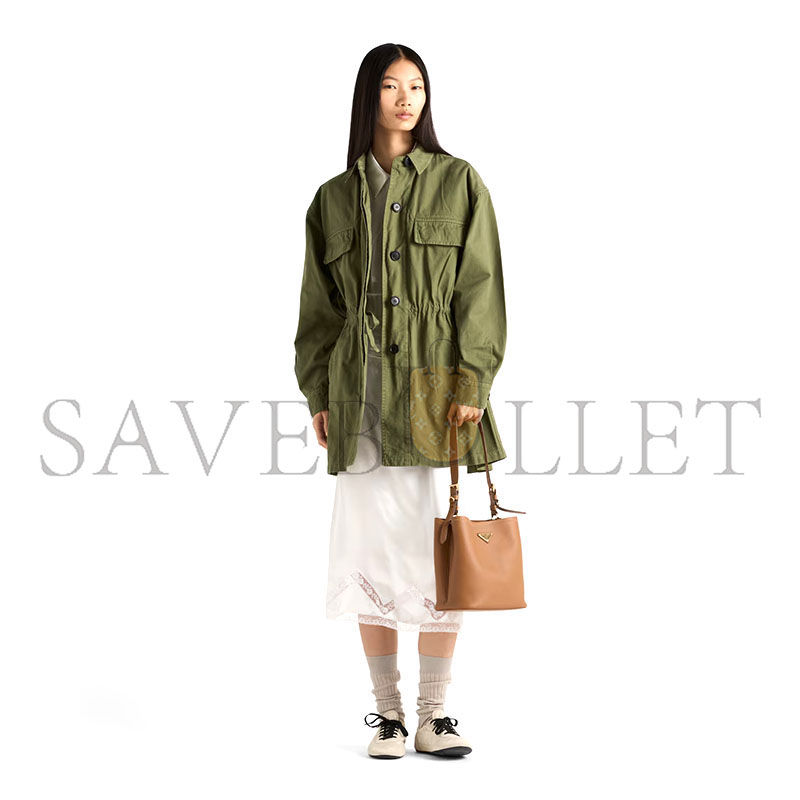 PRADA MEDIUM LEATHER BAG 1BE080 (22.5*21.5*13cm) PRADA MEDIUM LEATHER BAG 1BE080 (22.5*21.5*13cm)